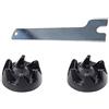 Welikekitchen 2x giunti 9704230 con chiave di montaggio di ricambio per KitchenAid Ultra Power Blender 5KSB5, 5KSB52, 5KSB3
