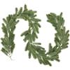 BYYLECL Ghirlanda natalizia artificiale lunga 200 cm, ghirlanda natalizia artificiale verde, ghirlanda finta per camino, finestra, decorazione per interni ed esterni, C 200 cm