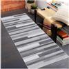 Siunwdiy Tappeto Passatoia 100x170 cm Grigio, Tappeto da Cucina Lungo Runner Corridoio Lavabile Antiscivolo, Tappeti Largo per Salotto Camera da Letto Casa Ingresso Interno Esterno Moderno，al Metro