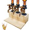 KENANLAN Distributore di bevande Dispenser di whisky Distributore di birra per bar domestico (tre uscite)