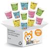 AKITAInk 500 bicchierini caffè carta 75ml monouso biodegradabili, Bicchieri caffe di Carta Monouso, Usa e Getta Ecologici Biodegradabili Monouso Piccoli Asporto Bevande Calde