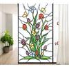 Siunwdiy Pellicola per vetri colorati, vinile per finestre privacy Pellicola per privacy elettrostatica, adesivi per vetri smerigliati, vinili traslucidi decorativi,Translucent b,40x120cm