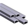 AFTERTECH 5x 2metri (10M) 1708N 17x8mm PROFILO ALLUMINIO NERO PER STRISCE STRIP LED BARRA RIGIDA 2m 2MT + COPERTURA (5x 2metri 1708nero fog)