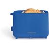 CREATE/TOAST STUDIO/Tostapane Blu Cobalto / 6 livelli di potenza, vassoio raccoglibriciole, termostato, scongelamento, riscaldamento, sistema di sicurezza, 750W