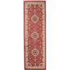 Carpeto Rugs Carpeto Tappeto Corridoio Orientale - Motivo a Medaglione - Pelo Corto - Collezione Verona - Rosso - 80 x 200 cm