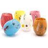 SWEET HOME Varotto & Co. Set 6 Bicchieri Acqua Murano in Vetro Colori Assortiti con Murrine 35 cl cod.BC02702LU 10,2 cm h diam. 9 cm