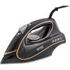 TZS First Austria - Ferro da Stiro a Vapore 3200W - 450ml - 42 Fori Vapore - 27g/min Vapore & Supervapore 1g - Piastra in Ceramica - Anti-Calcare, Vapore Verticale & Autopulizia - Nero
