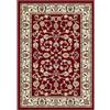 Pierre Tappeti Tappeto persiano orientale, tappeto economico salotto soggiorno, riproduzione motivi classici 2079 rosso cm.180x270