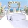 Lonmrrton Tappeto Runner da Corridoio Matrimonio Bianco - Decorazione per Passerella Cerimonia di Evento - Tappeto Ricevimento per Giardino Esterno Feste in Chiesa - 10x1 Metro (Size : 1.5x25m)