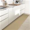 Olivo Tappeti OLIVO.shop | ROTOLO MULTI Tappeto cucina pvc a metraggio, Passatoia cucina antiscivolo lavabile, Grigio Tortora (50x1000 cm)