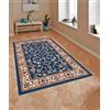 Pierre Tappeti Parure (3 pezzi) di Tappeti arredo casa disegno orientale persiano classico ROYAL SHIRAZ 2079 AZZURRO tris scendiletto