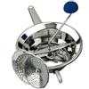 FERCASASHOP® - Passaverdure Professionale Inox diam. 20 cm con 3 Dischi in Acciaio Inossidabile inclusi-Passaverdure manuale per pure',polpe e passato di pomodoro