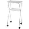 AEOLUS EOLO Home & Professional EOLO Carrello Rinforzato Poggia Caldaia Ferro Stiro Trolley con Ruote AR002S2