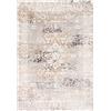 Carpeto Rugs Tappeto Salotto Etnico Pelo Corto - Tappeti Salotto Grandi Dimensioni - Tappeti Camera da Letto - Tappeti Moderni Soggiorno - Grigio - 240 x 330 cm