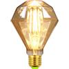 HULA Lampadina Edison Vintage, 40W Lampadina a Vite Edison Dimmerabile Lampadine Vintage E27 Lampadine Decorative Calde (H)
