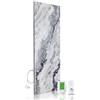 Marwona riscaldatore in pietra naturale a infrarossi con termostato I 800 W I Carrara Optik B-800 I Riscaldatore a parete a risparmio energetico I Garanzia 5 anni I Qualità tedesca I Qualità B