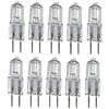 UGEFKMQ Lampadine Alogene G5.3 24V 10W 20W 35W 50W 75W 100W 150W 250W Lampadina Alogena A Capsula Trasparente Alogeno Lampada U5.3 Base a doppio ago Bianco Caldo 10Pc 35W