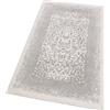 emmevi Tappeto Bagno Vintage Camera Scendiletto Morbido Cotone Assorbente Antiscivolo 60x100 Cm Grigio