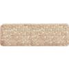 Insun Tappeto Bagno Lungo in Memory Foam Motivo a Stampa Ciottoli, Tappetino Bagno Assorbente Antiscivolo Lavabile cachi 60 x 200 cm