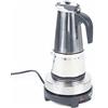 kangten Caffettiera per espresso, 220 V, 4/6 tazze, in acciaio inox, con fornello elettrico, caffettiera per caffè Moka, per cucina (4 tazze (200 ml))