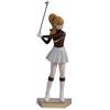 XLWLLNJ Statua di golfista donna Decorazione Scultura di golfista ragazza Figurina di golfista per soggiorno Camera da letto, 10cmx30cm