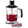 Braun MQ40 Accessorio Frullatore e Tritaghiaccio con Base Antiscivolo e Lame in Acciaio Inox per Minipimer MQ3, MQ700, MQ5 con Sistema EasyClick, 1,25 l, Nero