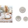 Blanc MARICLO Blanc Mariclò Collezione Alcina Set 18 piatti servizio 6 posti ceramica bianca