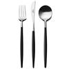 Cutipol Goa Series Home Dinner Posate Set di 3 pezzi, cucchiaio, forchetta, coltello, posate professionali