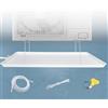 paiye Vaschetta di Raccolta Condensa Condizionatore Portatile Raccogli Condensa, Kit di Scarico Aria Condizionata per Climatizzatori Mini Split HVAC(Small/400cm hose)