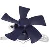 MUELODSIC Ventilatore Da Soffitto Compatto Usb Con Timer Silenzioso Per Dormitori Camera Da Letto e Tende Piccolo Ventilatore Da Appendere Portatile Per Letti e Viaggio