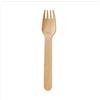 Virsus 500 Forchette in Legno di Betulla, Posate monouso biodegradabili compostabili 100% Naturale, forchetta bio lunghezza 16 cm