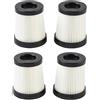 Zhanhai 2/4 filtri di ricambio adatti per Lubluelu 202, Oraimo Osv-102, Besswin W26, VacLife VL732 e 206, Fabuletta FSV001 FSV101, accessori per aspirapolvere senza fili (4 pezzi)