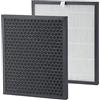 Greenmigo Filtro HEPA 2in1 e Filtro di Ricambio Filtro a Carbone Attivo per Greenmigo Deumidificatore 25L WiFi(ALPHA-Q25 Pro WiFi)/20L(ALPHA-Q20) Ambiente Deumidificatore, Bianco/Nero