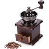 FUYTERY Vintage Manual Coffee Grinder Hand Shake Bean Grinder Ceramic Core Classic Macchina da caffè francese