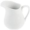 IMIKEYA Bricchetto Latte Ceramica Bianco 450ml, Tazza per Latte