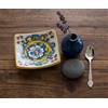 Generico Svuotatasche in ceramica siciliana blu giallo verde rosso di santo stefano di camastra decorata a mano barocco Art 21