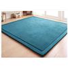 CASTLYE Tappeto per Bambini, in Velluto di Corallo, Tappeto Antiscivolo per la Camera dei Bambini, Tappeto per Salotto,Blu-Verde,120x200cm