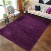 Carpettex Shaggy Tappeto Salotto Moderno Grande 300 x 400 cm Viola-1 - Tappeto per scendiletto Camera da Letto, Soggiorno y Cucina - Tappeto Fluffy y Morbido, facile manutenzione, Monocromatico