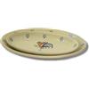 Fratelli Colì Colì Set Piatti da Portata ovale smalto Gallo, Stoviglie in Terracotta, Vassoi da Forno per Carne, Pesce, Aperitivi, Antipasti, Dessert - Made in Italy
