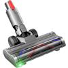 ILJXPOZB Accessorio For Aspirapolvere Compatibile Con Dyson V10 Slim V12 Slim Spazzola A Rullo Morbido For Pavimenti Con Luci Antipolvere A LED For Pavimenti In Legno Duro