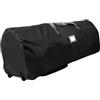 Baoblaze Borsa portaoggetti per albero di Natale con ruote, in tessuto Oxford 600D, con manici, contenitore per albero artificiale multiuso, Nero 140x46x56cm