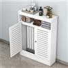 FREUPGU Copritermosifone, Copri Termosifone Moderno, Bella E Traspirante, Installazione Facile, Ampio Spazio Di Archiviazione, Per Casa, Ufficio, Hallway Living Room,(90x100x20cm/35.4x39.4x7.9in)