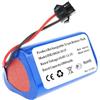 LOKLNEYK Batteria Agli Ioni Di Litio Da 10,8 V 2800 MAh/3400 MAh, Compatibile Con Lefant, Batteria Agli Ioni Di Litio For Aspirapolvere Robot M501-A(2800mAh)