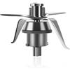 Drsn Gruppo Coltelli Lame compatibile per Vorwerk Bimby TM21 in Acciaio Inox (TM21)