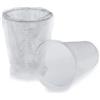 SGWEB professional 800 Bicchieri in Plastica Trasparenti Imbustati Singolarmente Kit Cortesia per Hotel Camere e B&B Monouso Igenici 200cc