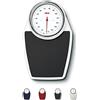 Seca colorata 760 Bianco Tappeto nero Circolo cromo Pack 1