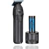 BaBylissPRO BabyLiss Pro FXONE Skeleton Metal Black Trimmer Macchina da taglio per dettagli | Tagliacapelli con lama a T | FX799MBE