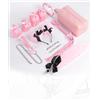 TRQOYTU Bondage Plug Anale Butt Plug Coda E Orecchie 8 Pezzi/set Lunga Coda Di Volpe Plug Anale Butt Plug Gioco Di Ruolo Cosplay Finto Peloso Volpe Coda Di Lupo Kit Giocattolo Del Sesso Per Uomini