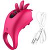 CIONIC Dona Vibratori Lingua Leccata Rotazione Massaggio Vibratore Vagina Clitoride/Stimolare Anello Pene G-spot Giocattoli Sessuali per Coppia sexy shop