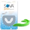 SOVA - Paradenti dentale per bambini, colore verde